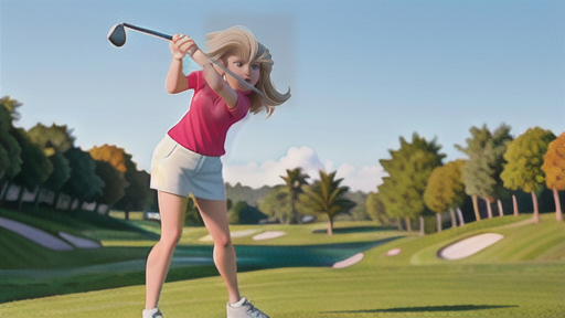 腕の動きとバランス