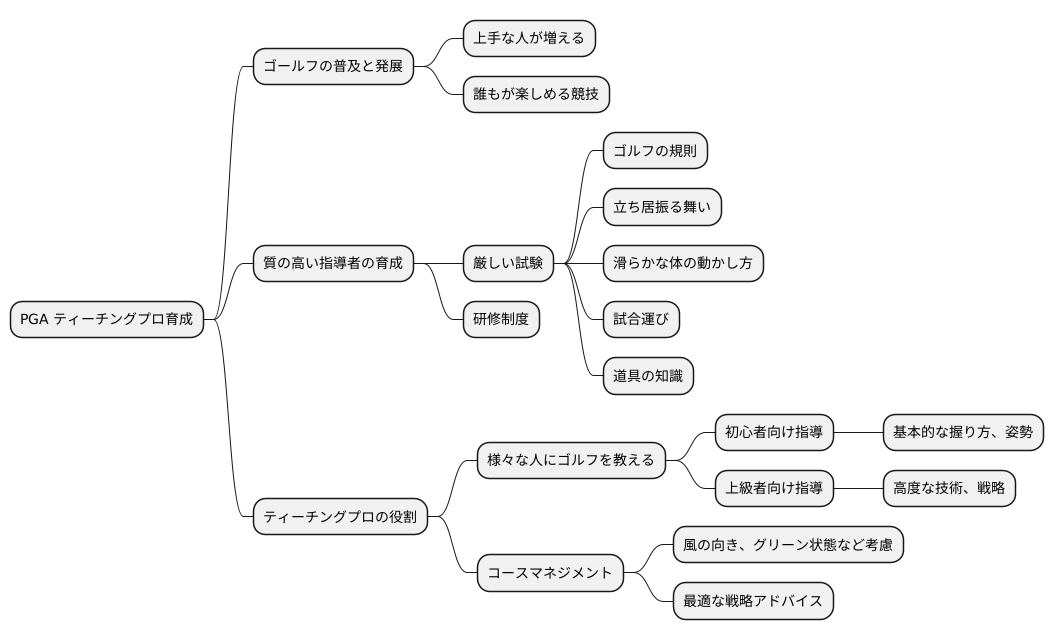 ティーチングプロの養成