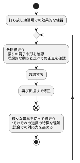 練習場での活用法